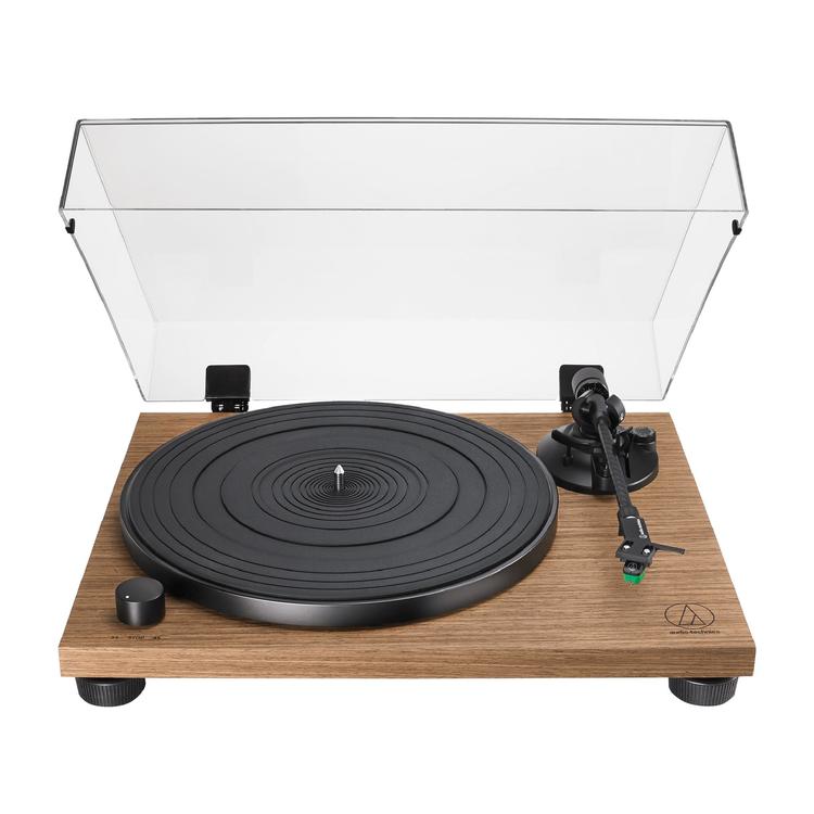 Audio-Technica AT-LPW40WN | Table tournante - Entraînement par courroie entièrement manuel - Noir-SONXPLUS Rivière-du-Loup