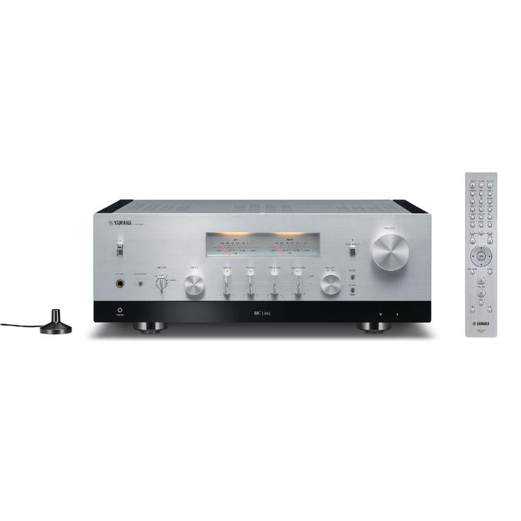 Yamaha RN2000A | Récepteur réseau hi-fi stéréo avec MusicCast - 120 W + 120 W - Airplay - Argent-SONXPLUS Rivière-du-Loup