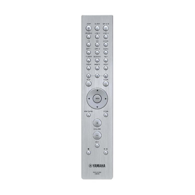 Yamaha RN2000A | Récepteur réseau hi-fi stéréo avec MusicCast - 120 W + 120 W - Airplay - Argent-SONXPLUS Rivière-du-Loup