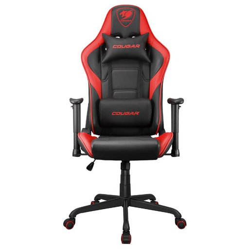 Cougar Armor Elite 300219 | Chaise de jeu - Ergonomique et réglable - Cuir PVC - Noir/Rouge-SONXPLUS Rivière-du-Loup