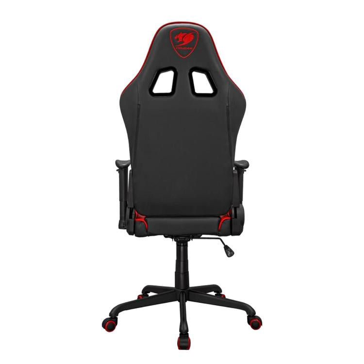 Cougar Armor Elite 300219 | Chaise de jeu - Ergonomique et réglable - Cuir PVC - Noir/Rouge-SONXPLUS Rivière-du-Loup