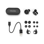 Denon PERL PRO | Écouteurs sans fil - Bluetooth - Technologie Masimo Adaptive Acoustic - Noir-SONXPLUS Rivière-du-Loup