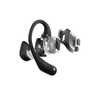 SHOKZ OpenFit | Écouteurs à oreilles ouvertes - Jusqu'à 28 heures d'écoute - Bluetooth - Noir-SONXPLUS Rivière-du-Loup
