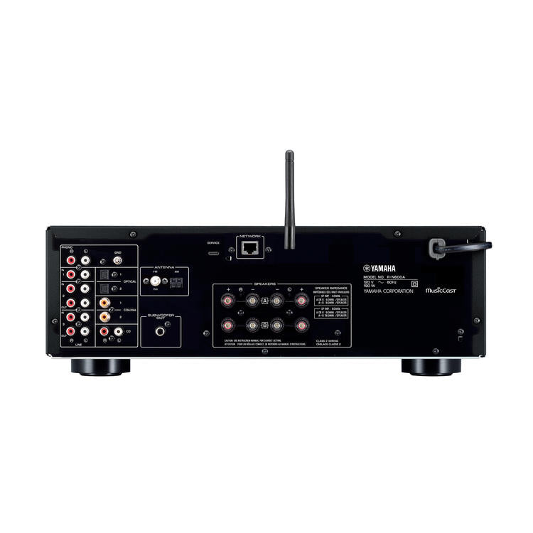 Yamaha R-N600A | Récepteur réseau/stéréo - MusicCast - Bluetooth - Wi-Fi - AirPlay 2 - Noir-SONXPLUS Rivière-du-Loup