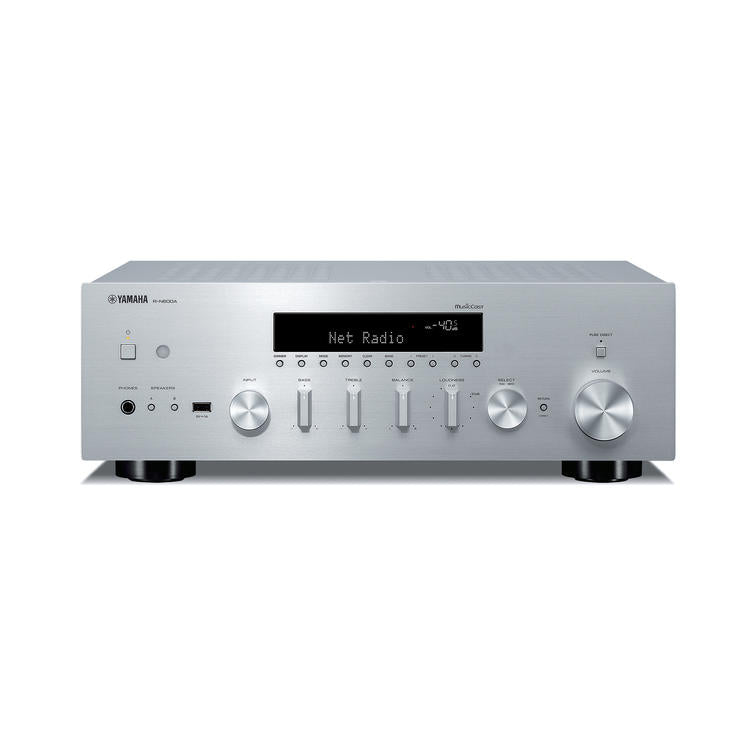Yamaha R-N600A | Récepteur réseau/stéréo - MusicCast - Bluetooth - Wi-Fi - AirPlay 2 - Argent-SONXPLUS Rivière-du-Loup