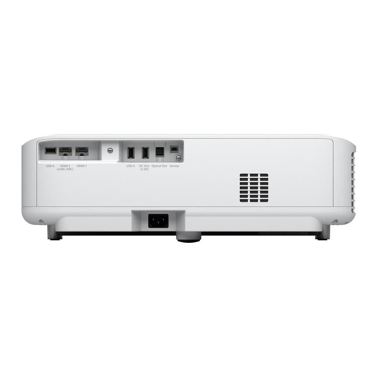 Epson LS650 | Projecteur laser EpiqVision Ultra - Multimédia intelligent - 4K PRO-UHD - Blanc-SONXPLUS Rivière-du-Loup