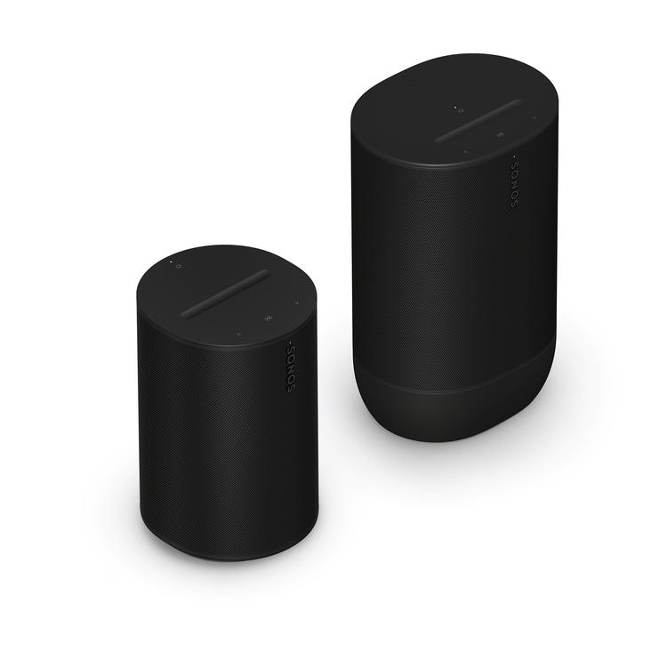 Sonos | Ensemble intérieur-extérieur - Era 100 et Move 2 - Noir-SONXPLUS Rivière-du-Loup
