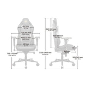 Cougar Hotrod | Chaise de jeu - Dossier multizones - Accoudoir réglable en 4D - Royal-SONXPLUS Rivière-du-Loup
