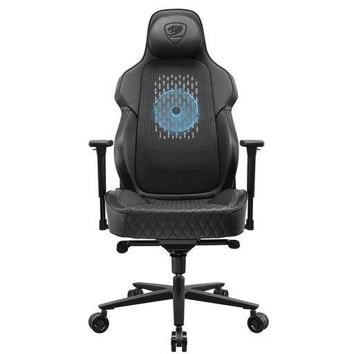 Cougar NxSys Aero | Chaise de jeu - Ventilateur de 200mm intégré - Siège baquet festonné - Noir-SONXPLUS Rivière-du-Loup