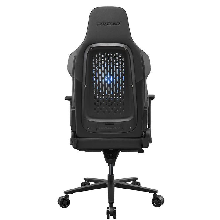 Cougar NxSys Aero | Chaise de jeu - Ventilateur de 200mm intégré - Siège baquet festonné - Noir-SONXPLUS Rivière-du-Loup