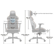 Cougar NxSys Aero | Chaise de jeu - Ventilateur de 200mm intégré - Siège baquet festonné - Noir-SONXPLUS Rivière-du-Loup