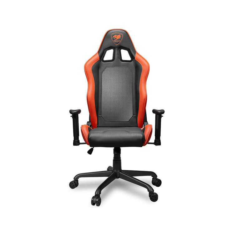 Cougar Armor Air | Chaise de jeu - Dossier haut à 2 options - Accoudoir réglable 2D - Orange-SONXPLUS Rivière-du-Loup