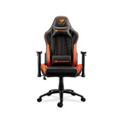 Cougar Outrider | Chaise de jeu - Inclinaison jusqu'à 180 degrés - Logo brodé - Orange-SONXPLUS Rivière-du-Loup