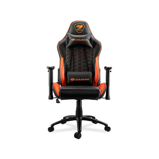 Cougar Outrider | Chaise de jeu - Inclinaison jusqu'à 180 degrés - Logo brodé - Orange-SONXPLUS Rivière-du-Loup