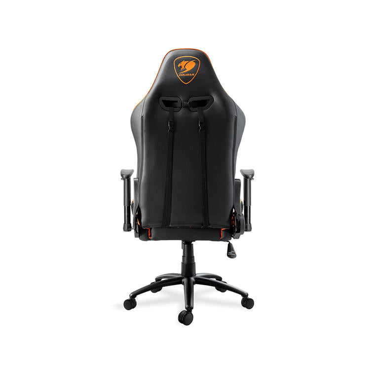 Cougar Outrider | Chaise de jeu - Inclinaison jusqu'à 180 degrés - Logo brodé - Orange-SONXPLUS Rivière-du-Loup