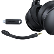 Cougar Omnes Essential | Casque de jeu sans fil - Microphone intégré - Éclairage RGB - Noir-SONXPLUS Rivière-du-Loup