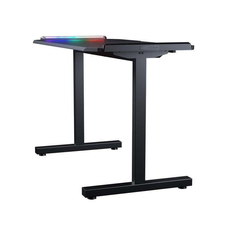 Cougar Deimus 120 | Table de jeu - Ports intégrés - Éclairage RVB - Noir-SONXPLUS Rivière-du-Loup
