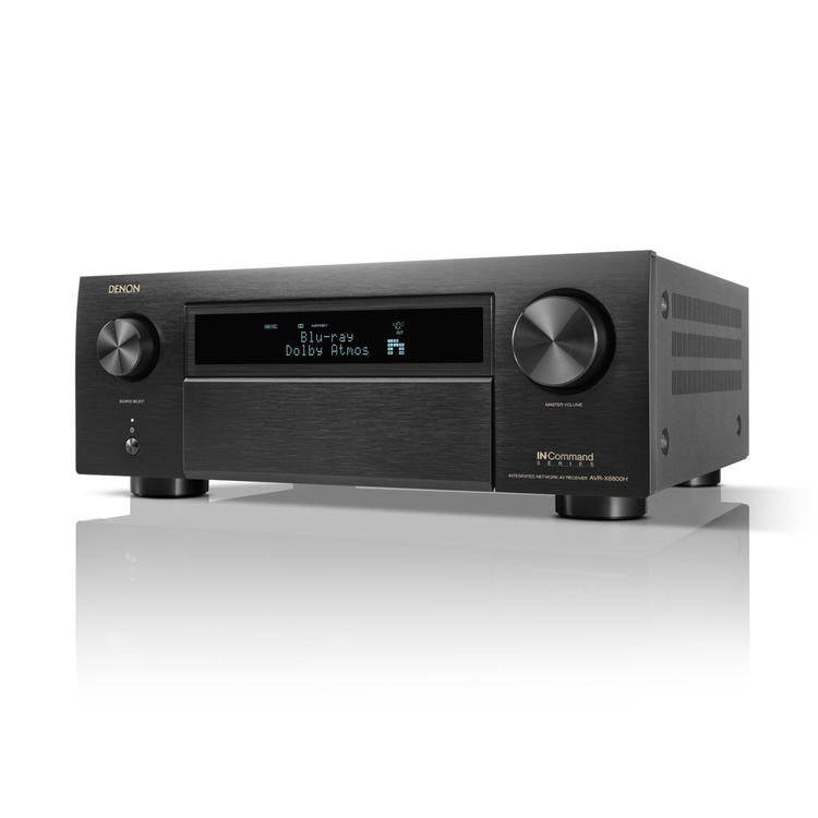 Denon AVRX6800H | Récepteur AV 11.4 canaux - Cinéma maison - 3D - 8K - HEOS - Noir-SONXPLUS Rivière-du-Loup