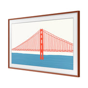 Samsung VG-SCFA55TRCZA | Contour pour téléviseur 55" The Frame - Rouge Brique-SONXPLUS Rivière-du-Loup