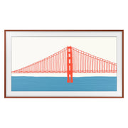 Samsung VG-SCFA65TRCZA | Contour pour téléviseur 65" The Frame - Rouge Brique-SONXPLUS Rivière-du-Loup