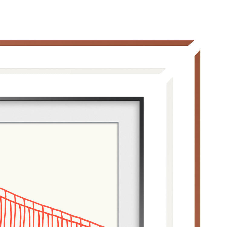 Samsung VG-SCFA65TRCZA | Contour pour téléviseur 65" The Frame - Rouge Brique-SONXPLUS Rivière-du-Loup