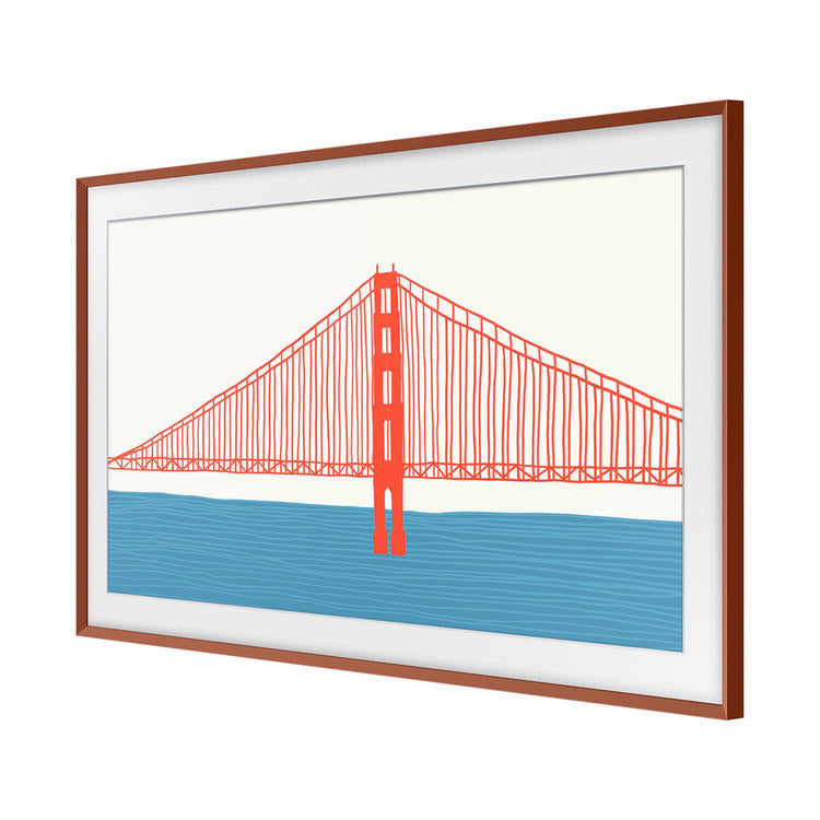 Samsung VG-SCFA65TRCZA | Contour pour téléviseur 65" The Frame - Rouge Brique-SONXPLUS Rivière-du-Loup