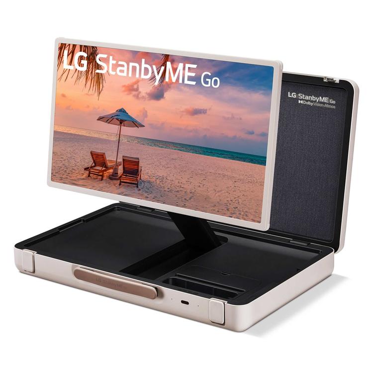 LG 27LX5QKNA | StanbyME GO 27" - Mallette Design - Écran tactile-SONXPLUS Rivière-du-Loup