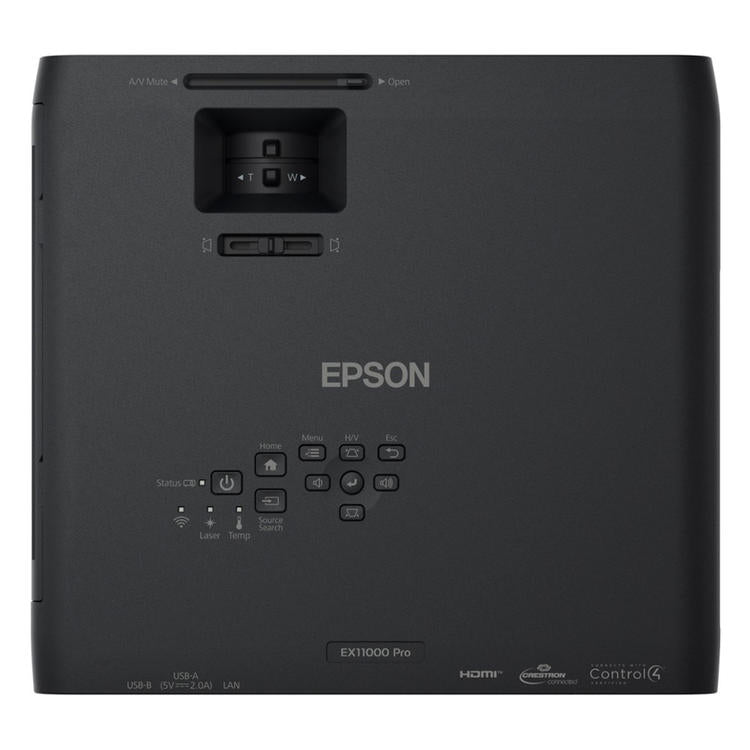 Epson EX11000 | Projecteur laser - 3LCD FHD 1080p - 4600 Lumens - Sans fil - Noir-SONXPLUS Rivière-du-Loup