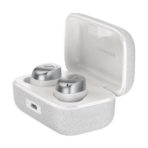 Sennheiser MOMENTUM True Wireless 4 | Écouteurs intra-auriculaires - Sans fil - Réduction adaptative du bruit - Blanc/Argent-SONXPLUS Rivière-du-Loup