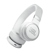 JBL Live 670NC | Écouteurs circum-auriculaires - Sans fil - Bluetooth - Blanc-SONXPLUS Rivière-du-Loup