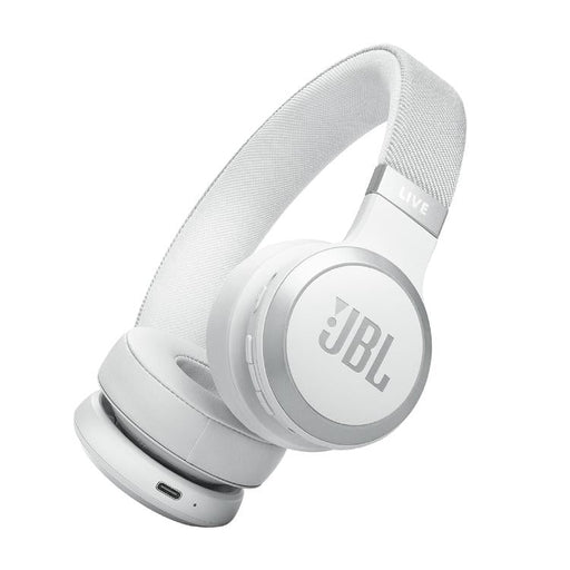 JBL Live 670NC | Écouteurs circum-auriculaires - Sans fil - Bluetooth - Blanc-SONXPLUS Rivière-du-Loup