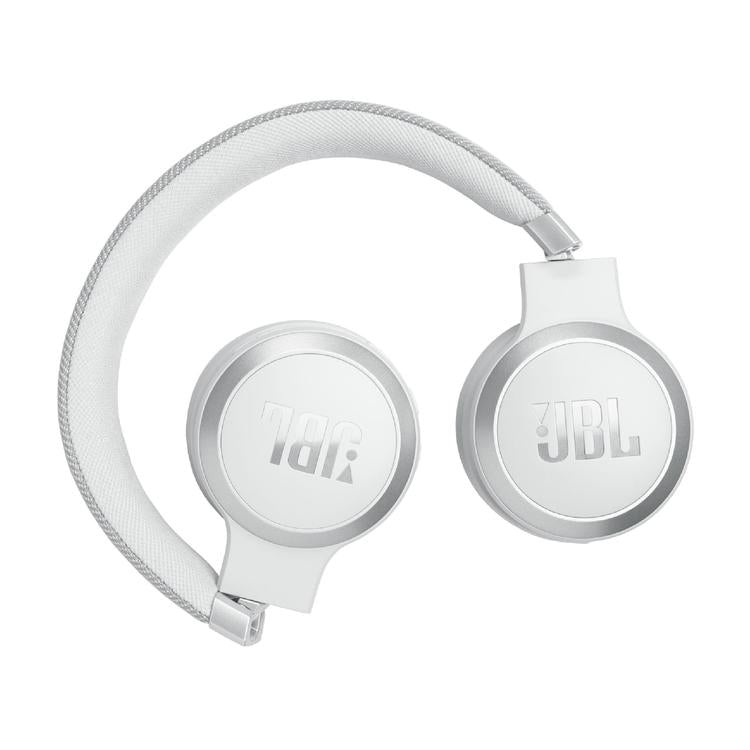 JBL Live 670NC | Écouteurs circum-auriculaires - Sans fil - Bluetooth - Blanc-SONXPLUS Rivière-du-Loup