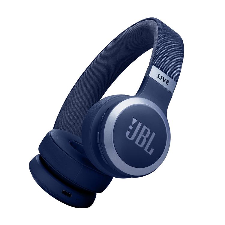 JBL Live 670NC | Écouteurs circum-auriculaires - Sans fil - Bluetooth - Bleu-SONXPLUS Rivière-du-Loup