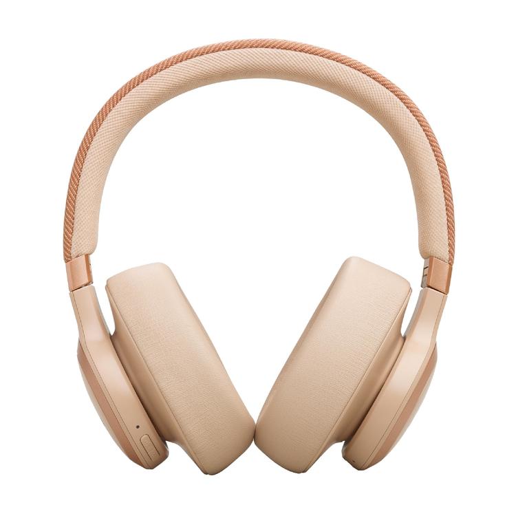 JBL Live 770NC | Écouteurs circum-auriculaires - Sans fil - Bluetooth - Sable-SONXPLUS Rivière-du-Loup