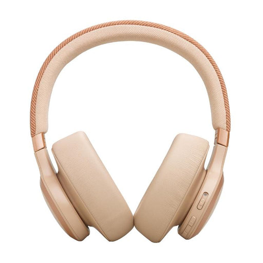 JBL Live 770NC | Écouteurs circum-auriculaires - Sans fil - Bluetooth - Sable-SONXPLUS Rivière-du-Loup