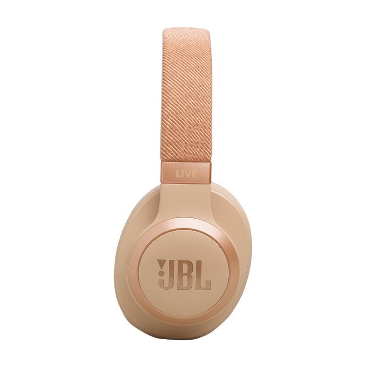 JBL Live 770NC | Écouteurs circum-auriculaires - Sans fil - Bluetooth - Sable-SONXPLUS Rivière-du-Loup