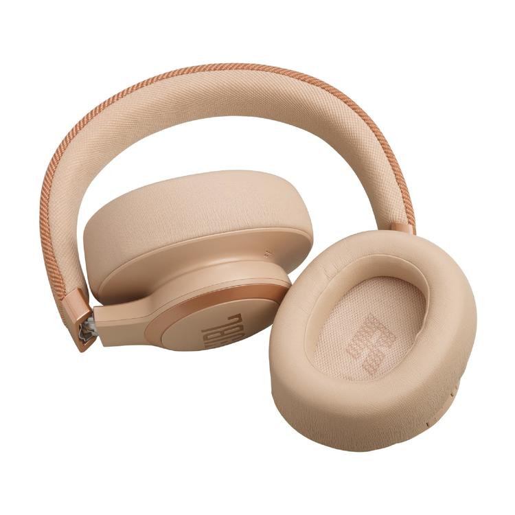 JBL Live 770NC | Écouteurs circum-auriculaires - Sans fil - Bluetooth - Sable-SONXPLUS Rivière-du-Loup