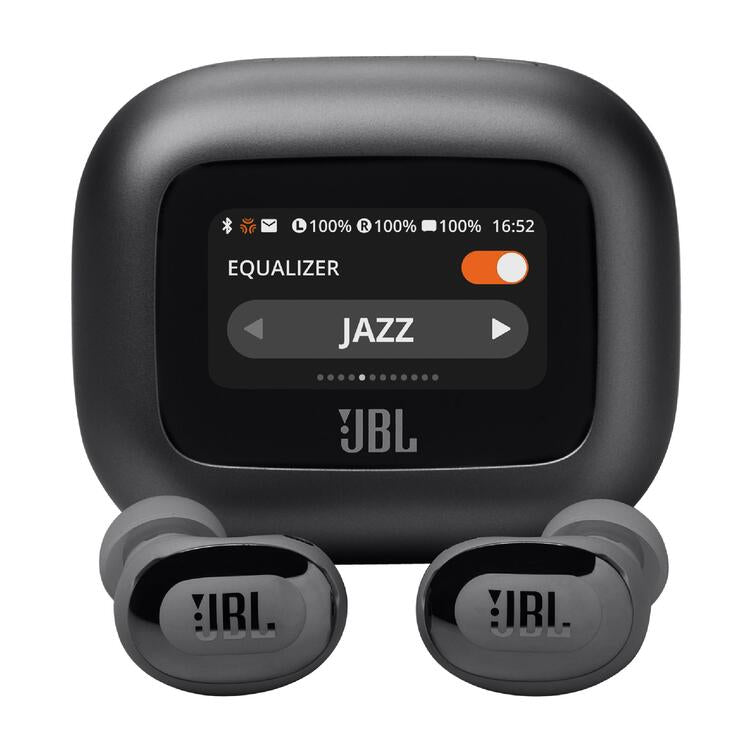 JBL Live Buds 3 | Écouteurs intra-auriculaires - Écran tactile LED 1,45" - Bluetooth - Noir-SONXPLUS Rivière-du-Loup