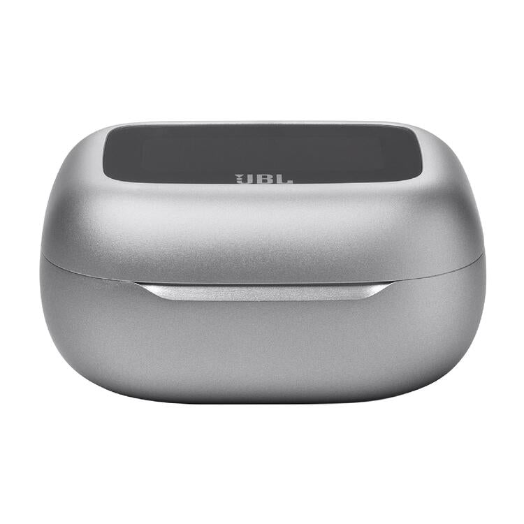 JBL Live Buds 3 | Écouteurs intra-auriculaires - Écran tactile LED 1,45" - Bluetooth - Argent-SONXPLUS Rivière-du-Loup