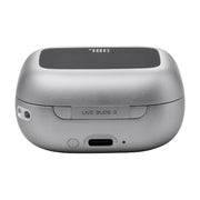 JBL Live Buds 3 | Écouteurs intra-auriculaires - Écran tactile LED 1,45" - Bluetooth - Argent-SONXPLUS Rivière-du-Loup