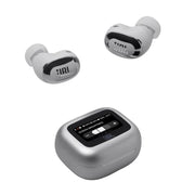 JBL Live Buds 3 | Écouteurs intra-auriculaires - Écran tactile LED 1,45" - Bluetooth - Argent-SONXPLUS Rivière-du-Loup