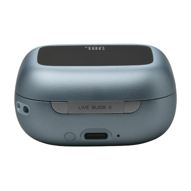 JBL Live Buds 3 | Écouteurs intra-auriculaires - Écran tactile LED 1,45" - Bluetooth - Bleu-SONXPLUS Rivière-du-Loup