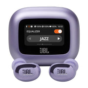 JBL Live Buds 3 | Écouteurs intra-auriculaires - Écran tactile LED 1,45" - Bluetooth - Mauve-SONXPLUS Rivière-du-Loup