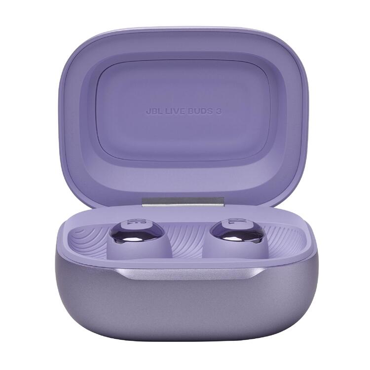 JBL Live Buds 3 | Écouteurs intra-auriculaires - Écran tactile LED 1,45" - Bluetooth - Mauve-SONXPLUS Rivière-du-Loup