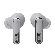 JBL Live Beam 3 | Écouteurs intra-auriculaires - Écran tactile LED 1,45" - Argent-SONXPLUS Rivière-du-Loup