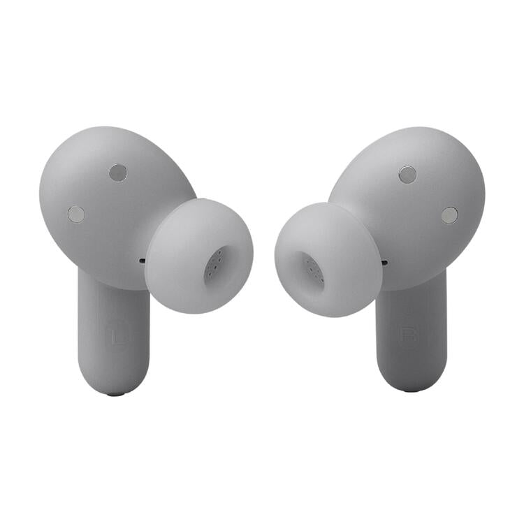 JBL Live Beam 3 | Écouteurs intra-auriculaires - Écran tactile LED 1,45" - Argent-SONXPLUS Rivière-du-Loup