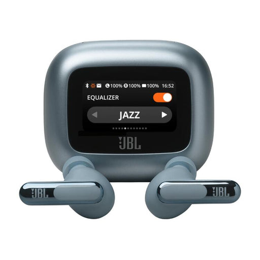 JBL Live Beam 3 | Écouteurs intra-auriculaires - Écran tactile LED 1,45" - Bleu-SONXPLUS Rivière-du-Loup