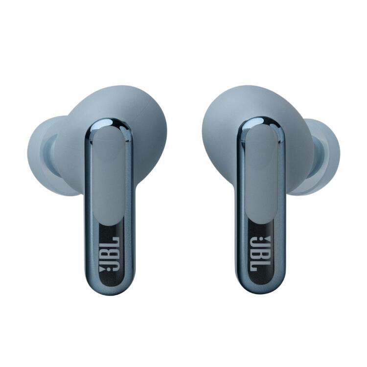 JBL Live Beam 3 | Écouteurs intra-auriculaires - Écran tactile LED 1,45" - Bleu-SONXPLUS Rivière-du-Loup