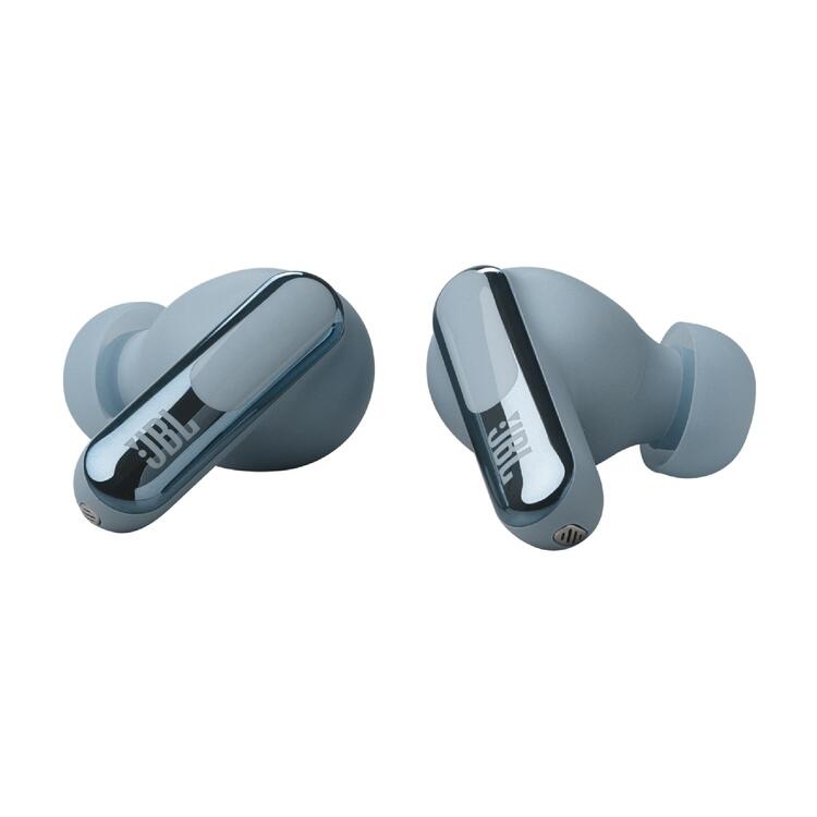 JBL Live Beam 3 | Écouteurs intra-auriculaires - Écran tactile LED 1,45" - Bleu-SONXPLUS Rivière-du-Loup