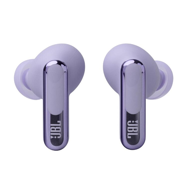 JBL Live Beam 3 | Écouteurs intra-auriculaires - Écran tactile LED 1,45" - Mauve-SONXPLUS Rivière-du-Loup